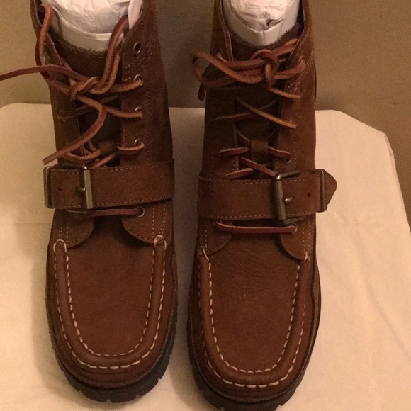 polo ranger boots tan